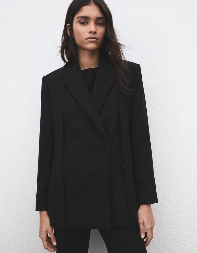 M.N.G - Blazer Suit Scarf