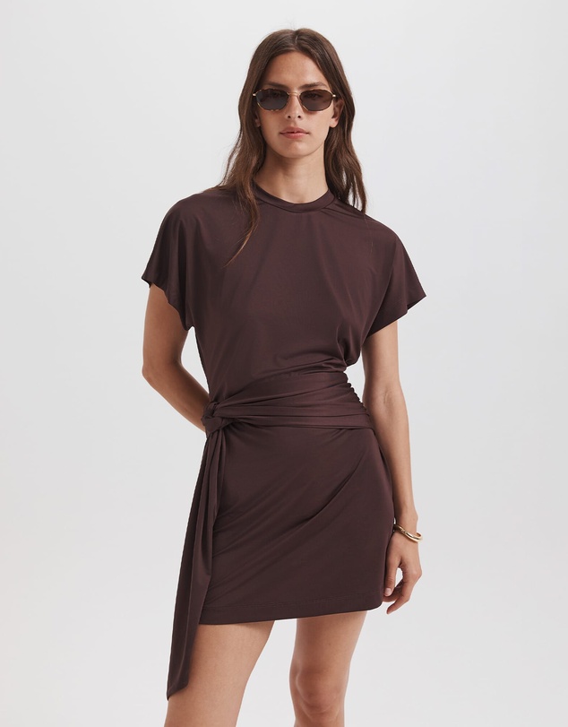 SABA - Sophie Drape Front Mini Dress