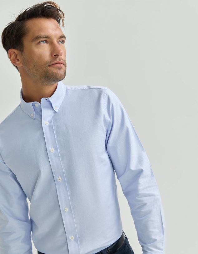 Oxford - Holloway Oxford Weave Cotton Shirt