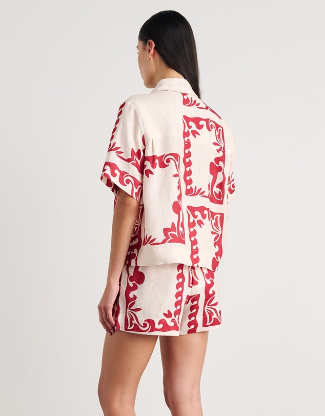 Jag - Wave Linen Shirt - ICONIC EXCLUSIVE