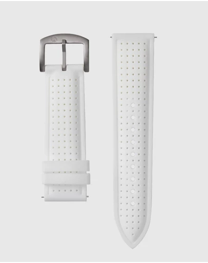 Maxum - Raglan Band White Silicone Strap Gun Buckle