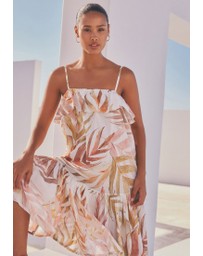 NEXT - Feminine Frill Summer Midi Dress