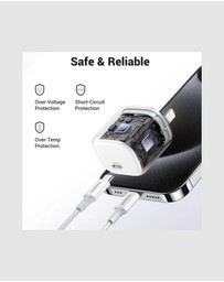 Ugreen - UGREEN Mini 20W USB C Charger PD Fast Charger Block Type C Power Adapter