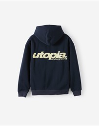 Cotton On - Box Fit Graphic Hoodie