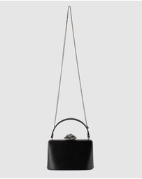 Olga Berg - Grace Embellished Frame Bag