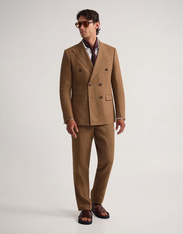 Oxford - Hardy Double Breasted Linen Jacket