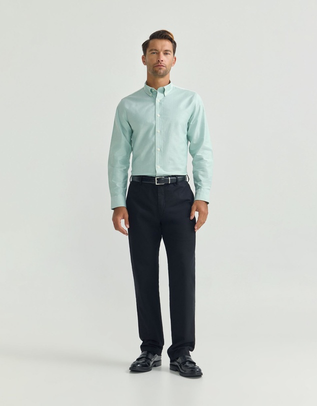 Oxford - Holloway Oxford Weave Cotton Shirt