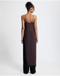Lover - Anya Lace Trim Sheer Tunic