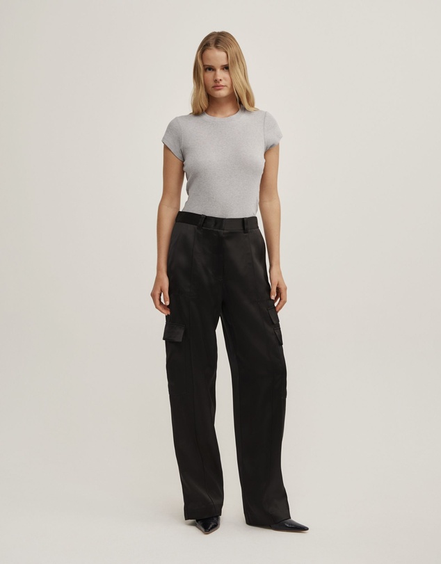 Witchery - Satin Cargo Pant