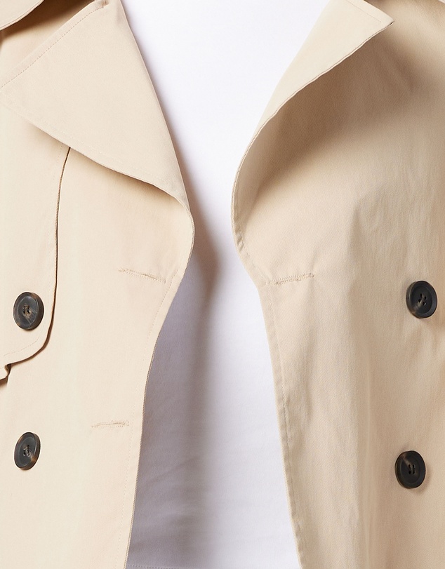 MVN - Cropped Trench Coat
