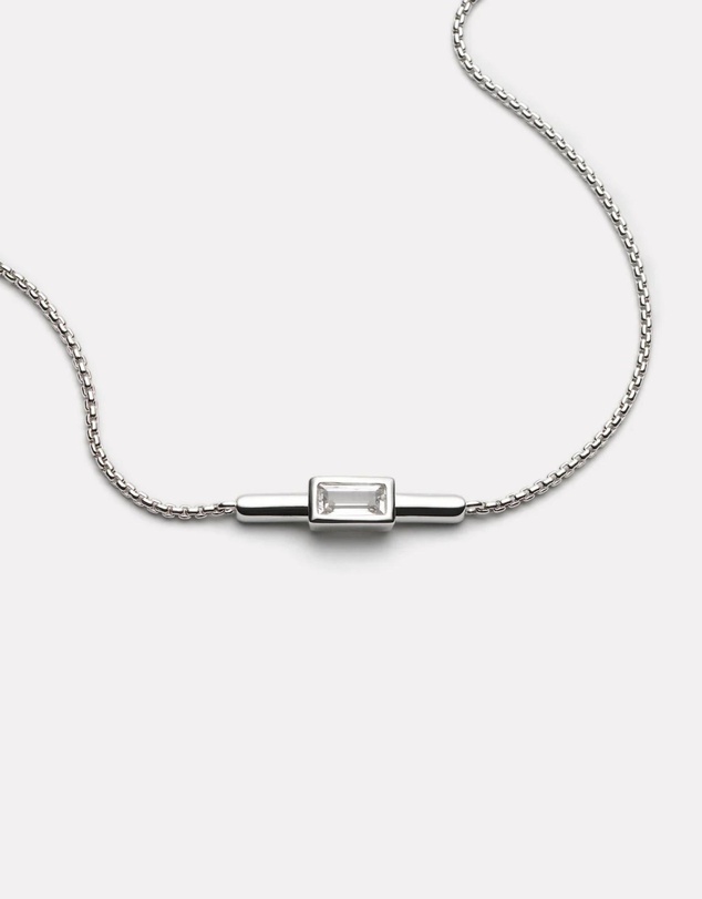 Najo - Skye Silver Cubic Zirconia Bracelet