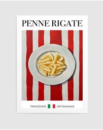 Olive et Oriel - Penne Rigate by Andreas Magnusson Art Print
