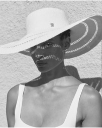 Trenery - Hyams Woven Sun Hat in White