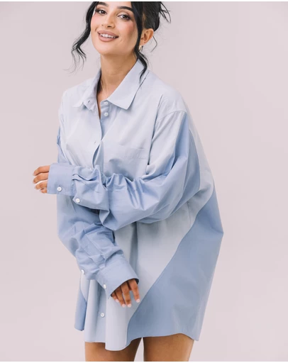 Youmsara - The Deux Bleu Shirt