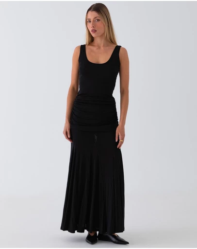 Style Addict - Rue Ruched Tank Dress