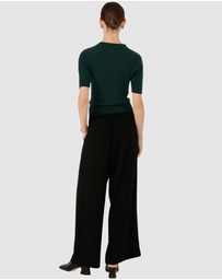 SACHA DRAKE - Pleated Trouser