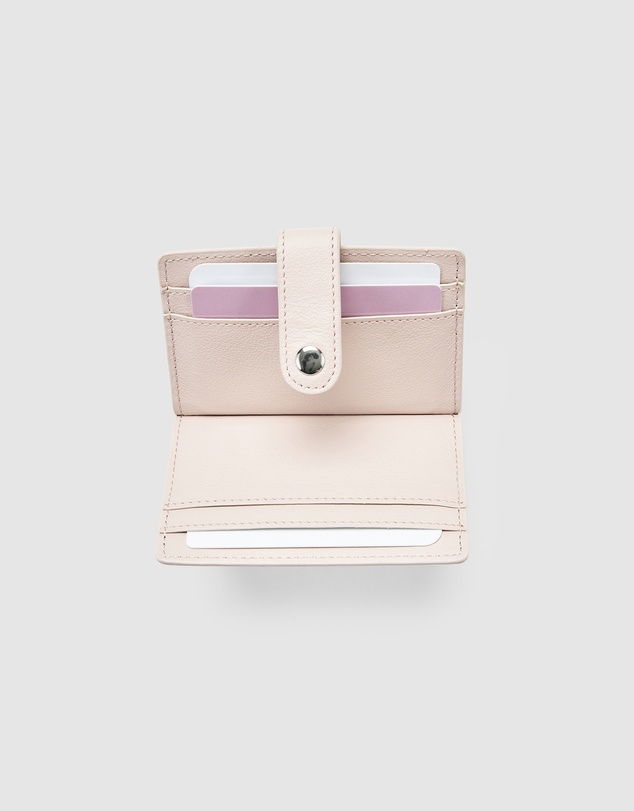 Globite - Leather RFID Card Holder Snap Button
