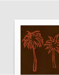 Olive et Oriel - The Land Story 8 by Shatha Al Dafai Art Print