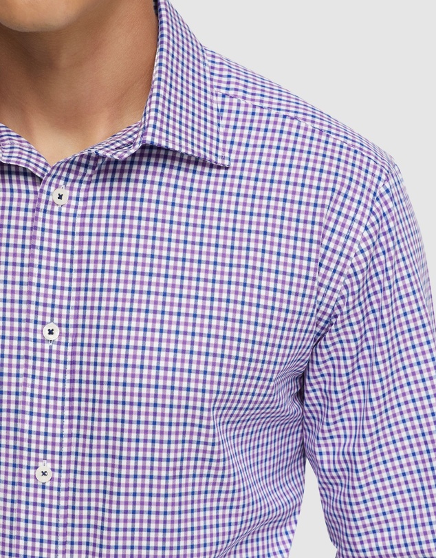 Oxford - Islington Cotton Small Check Shirt