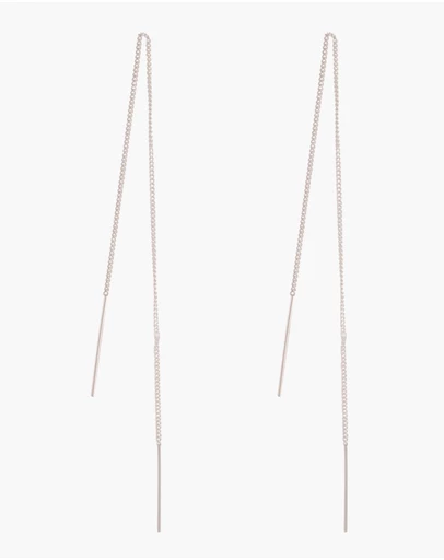 Lovisa - Sterling Silver Classic Thread-Through Earrings