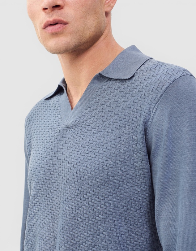 rag & bone - Charles Long Sleeve Johnny Polo