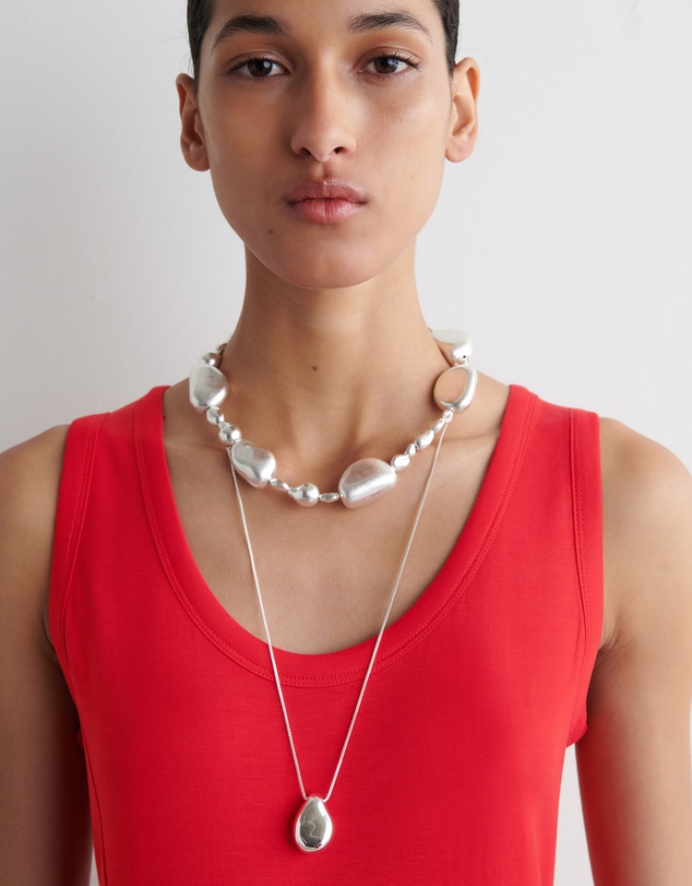 COS - Asymmetric Jersey Midi Dress