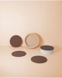 porter green - ciss | unbreakable silicone coasters