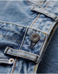 Superdry - Organic Cotton Mid Rise Slim Flare Jeans
