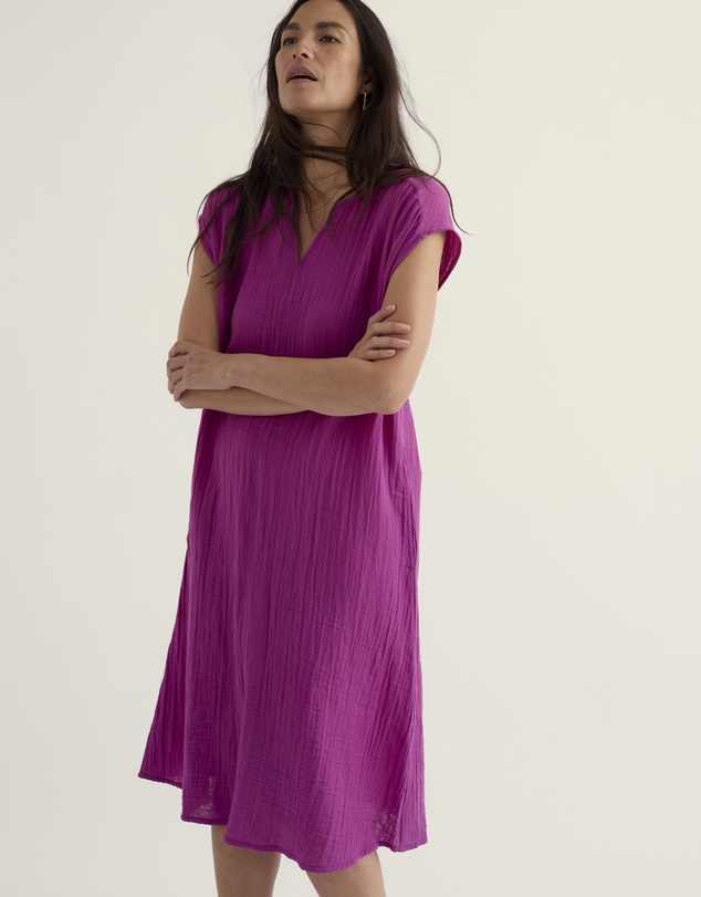 Seasalt - Sand Patterns Dress in GOTS-Certified Organic Cotton