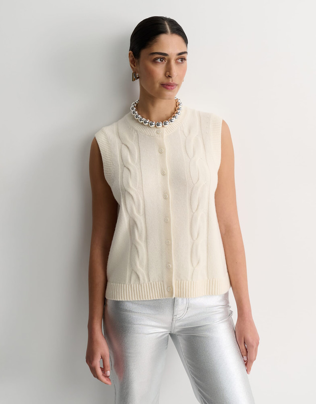 Sportscraft - Pearl Chunky Cable Vest