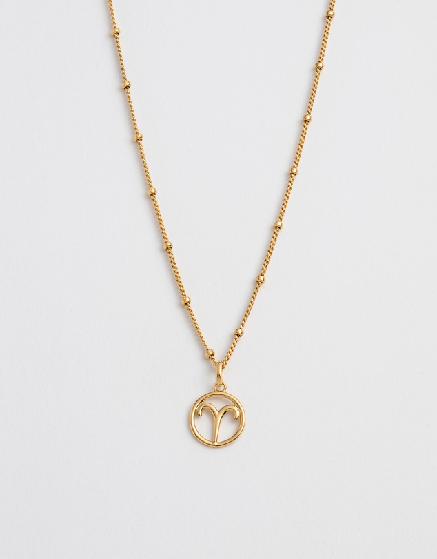 Kirstin Ash - Aries Zodiac Charm Necklace