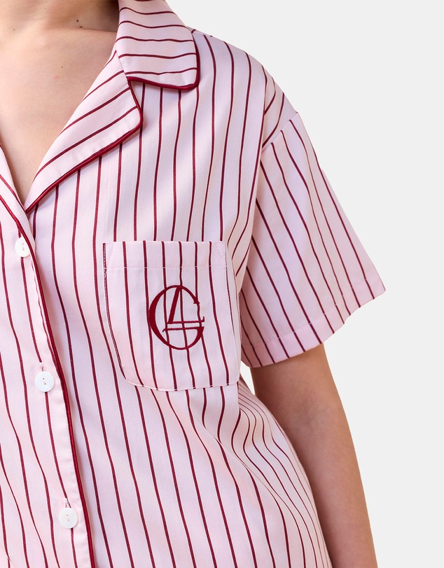 Gingerlilly - Poppy Stripe Short PJ Set