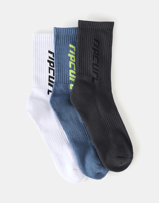 Rip Curl - Logo Crew Sock 3-PK - Kids