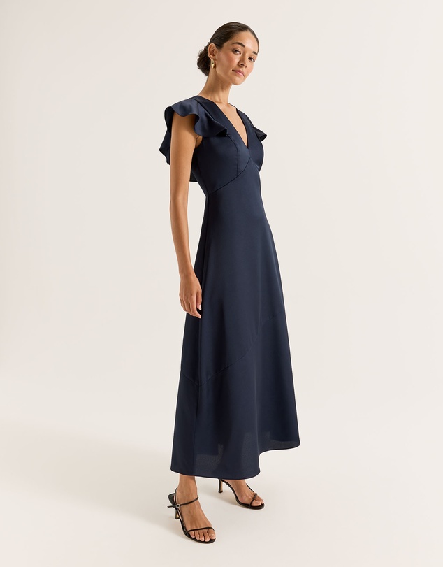 Review - Montreal Flounce Sleeve Dress