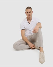 Politix - Anderson Stripe Texture Knit Polo