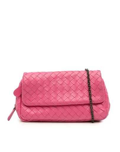 Pre-Loved by Azura Reborn - Pre-Loved Mini Nappa Intrecciato Expandable Chain Flap Crossbody