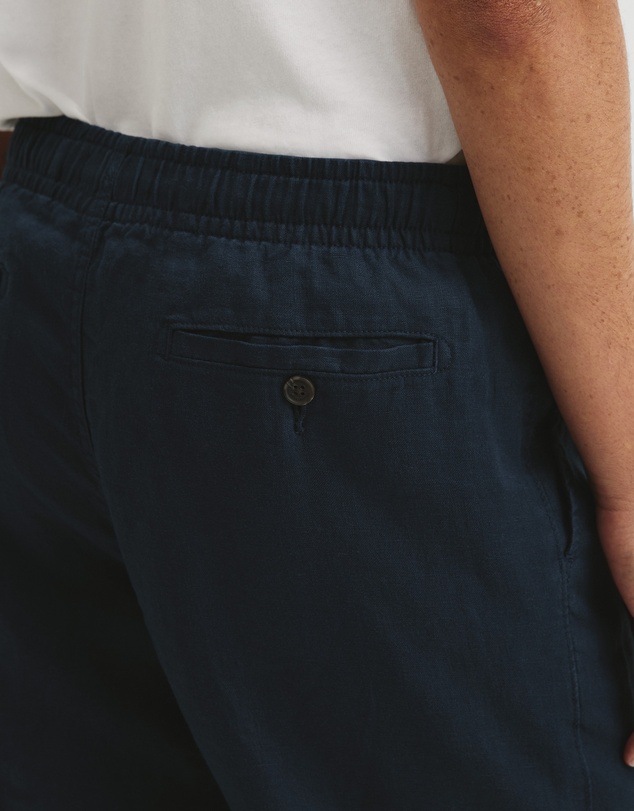 Country Road - Relaxed Fit Linen Drawcord Pant