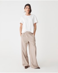 Forcast - Irene Elastic Waist Pants
