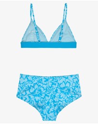 Roxy - Girls 8 to 16 Flaura Ditsy Tri Two Piece