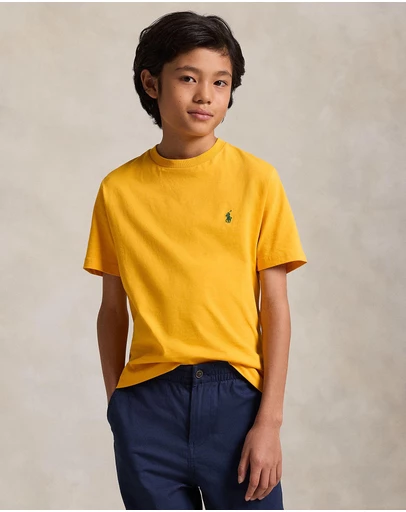 Polo Ralph Lauren - Cotton Jersey Crewneck Tee - Teens