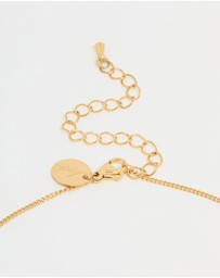 Lovisa - Waterproof Gold Plated Stainless Steel Bold Pendant Necklace