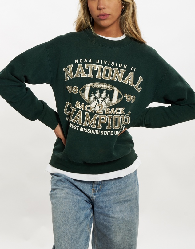 Vintage by The Real Deal - Pre Loved - 1999 NCAA Missouri State Champions Sweatshirt
