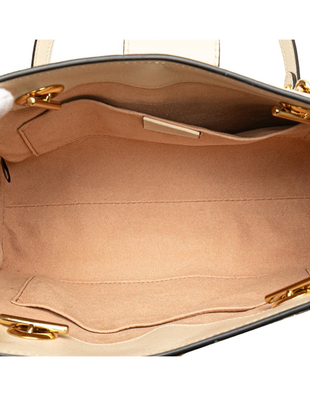 Pre-Loved by Azura Reborn - Pre-Loved Small GG Supreme Apple Heart Padlock Tote