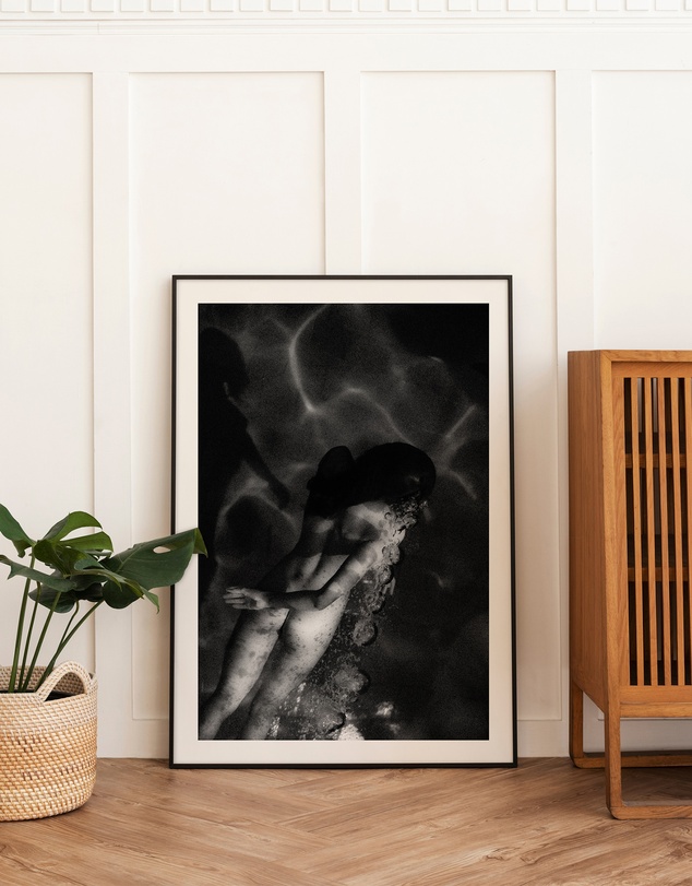 Olive et Oriel - Deep Soul, Maldives by Mario Stefanelli Art Print