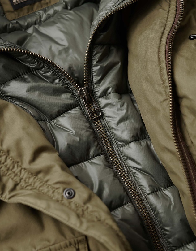 Superdry - Hooded Cotton Lined Deck Jacket