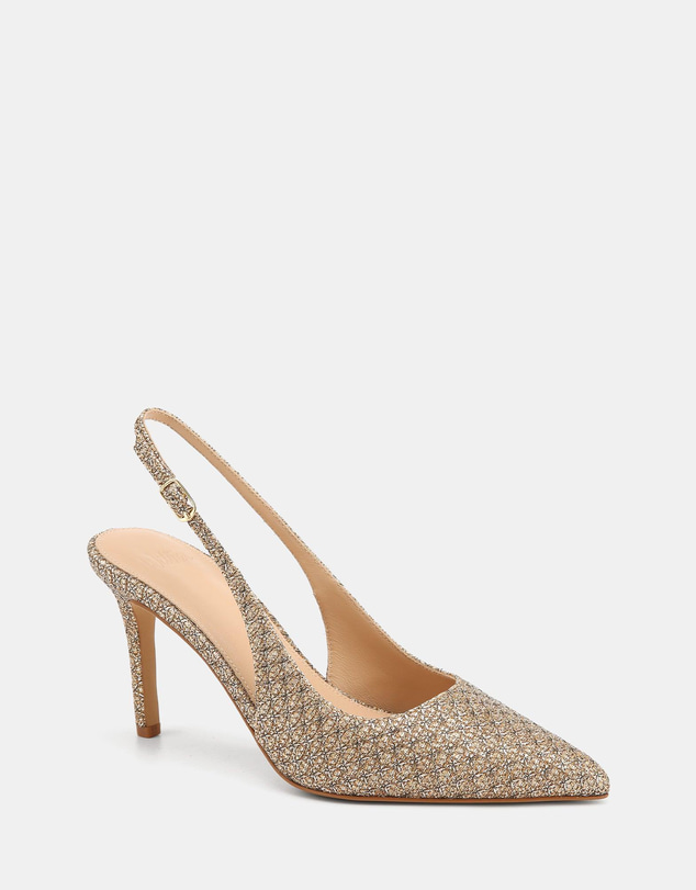 Wittner - Riker High Heels Metallic Textile