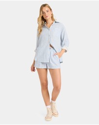 Billabong - Womens Wanderer Printed Long Sleeve Shirt