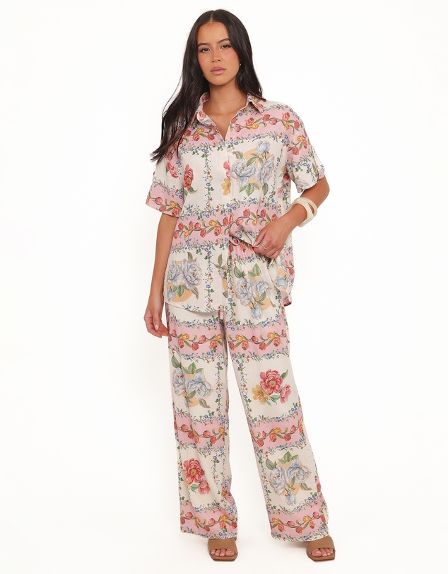 Petal & Pup - Cascais Shirt - Rose Tile