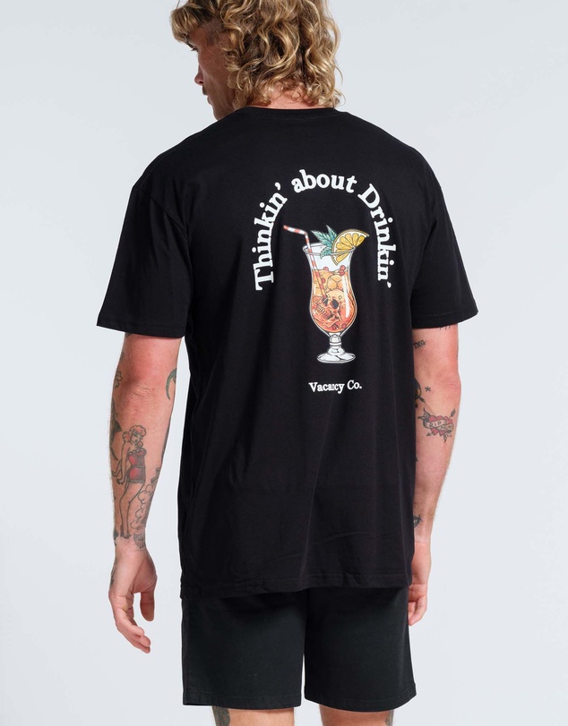 Vacancy Co - Thinkin about Drinking Tee