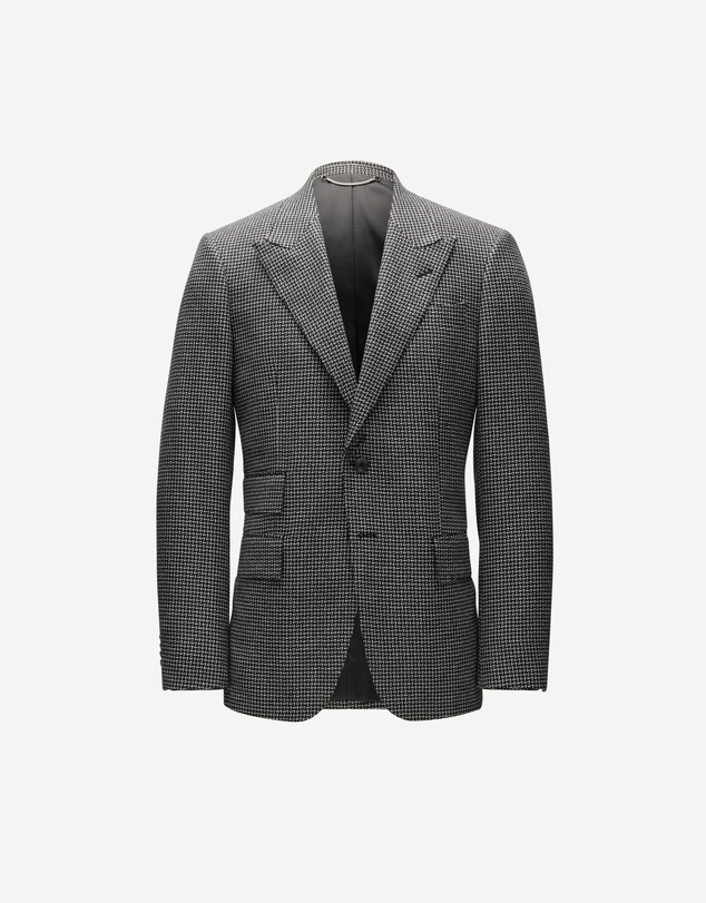 Calibre - Weave Check Blazer Black